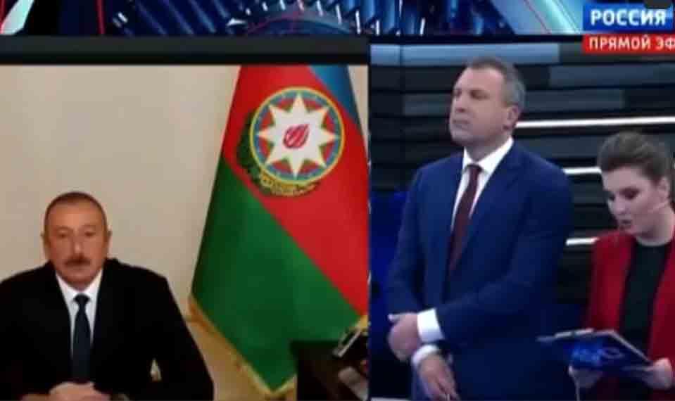 Prezident "Rossiya-1”-də erməni yalanlarını darmadağın etdi-VİDEO