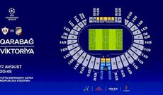 “Qarabağ” - “Viktoriya” oyununa nə qədər bilet satılıb?