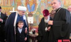 Gürcüstan katolikos patriarxı Allahşükür Paşazadə ilə görüşüb