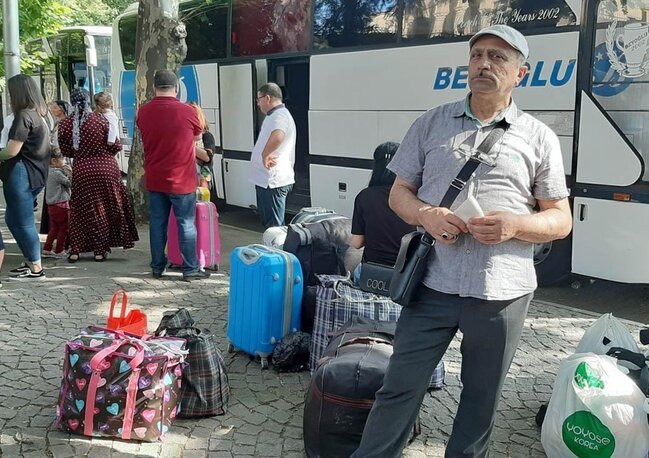 Gürcüstandan daha 352 nəfər azərbaycanlının  təxliyəsi prosesi başlanılıb