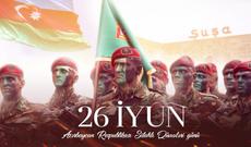 Azərbaycan Silahlı Qüvvələrinin yaranmasından 103 il ötür